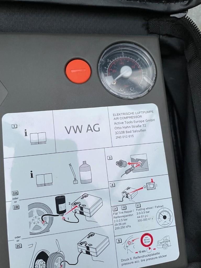 Kit de réparation de pneus d'origine VW, Enlèvement ou Envoi, Neuf