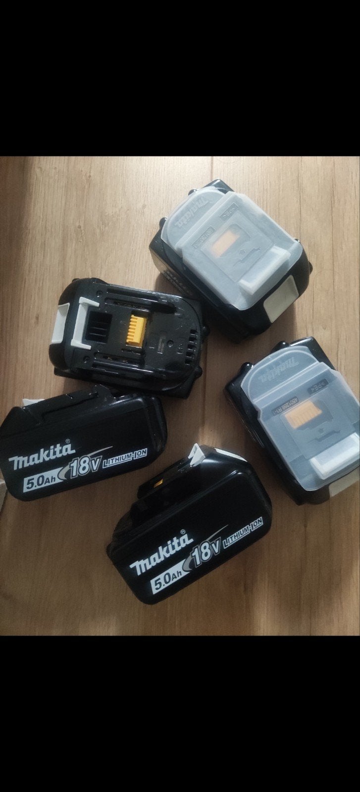 5 x Makita batterijen 18V 5Ah. nieuw en origineel, Ophalen of Verzenden