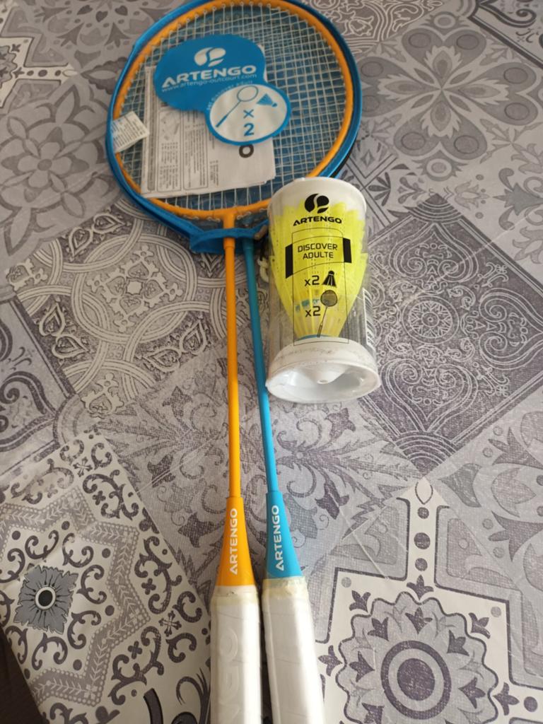 Kit badminton neuf, Sport en Fitness, Badminton, Ophalen, Racket(s)