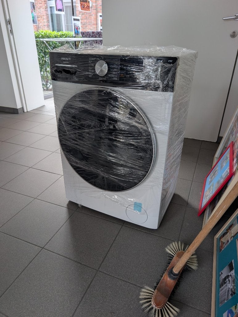 Wasmachine, Elektronische apparatuur, 8 tot 10 kg, Ophalen, Zo goed als nieuw, Voorlader