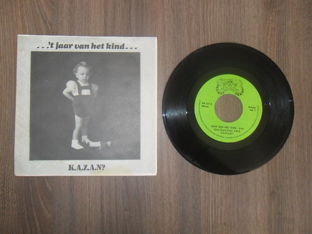 K.A.Z.A.N? - 't Jaar van het kind, Cd's en Dvd's, Vinyl | Nederlandstalig, Ophalen of Verzenden, Gebruikt, 7 inch, Pop