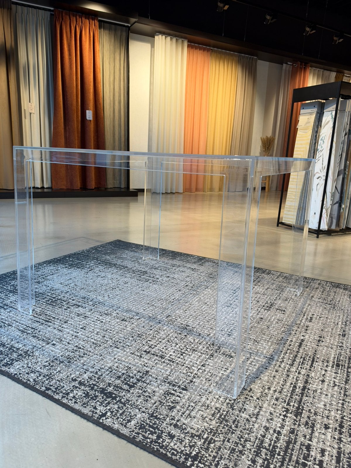 Kartell Desingn tafel 100x100, Ophalen, Overige materialen, 50 tot 100 cm, Design
