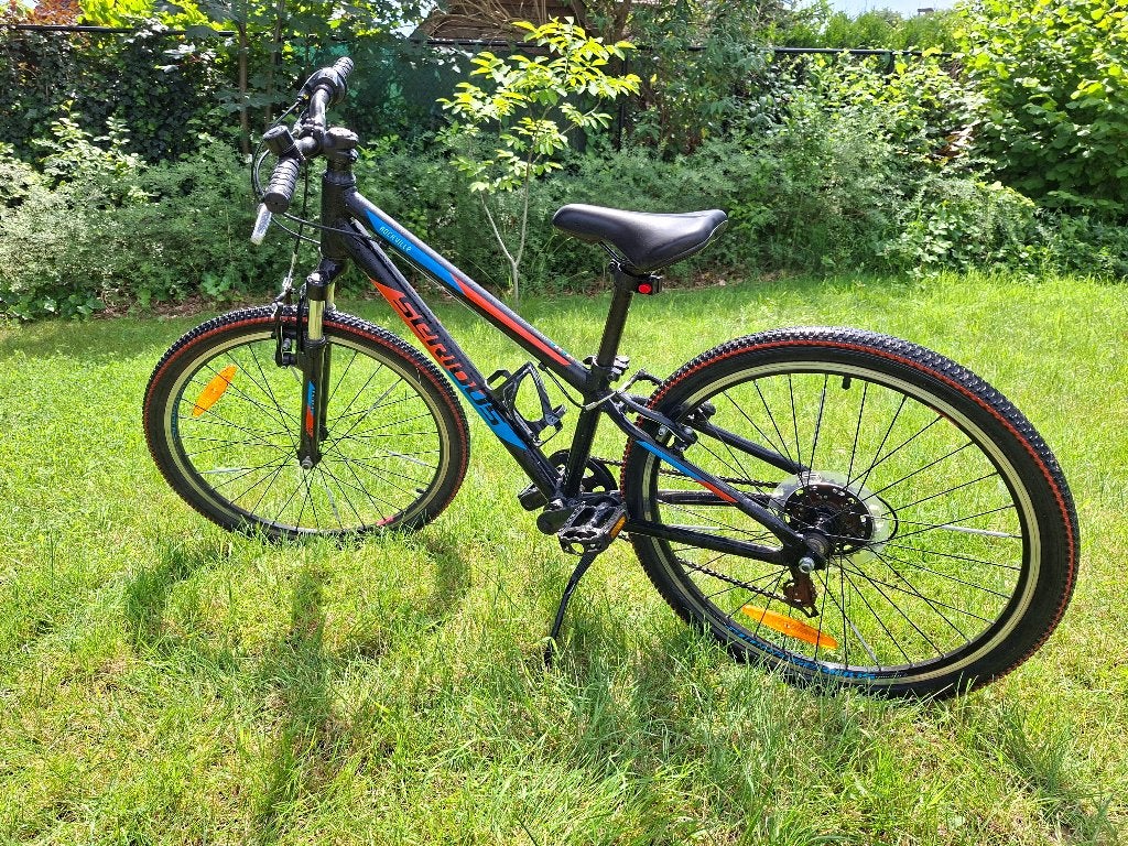 Kinderfiets - mountainbike 24 inch, Fietsen en Brommers, Ophalen, Gebruikt, Velgrem, 20 inch of meer