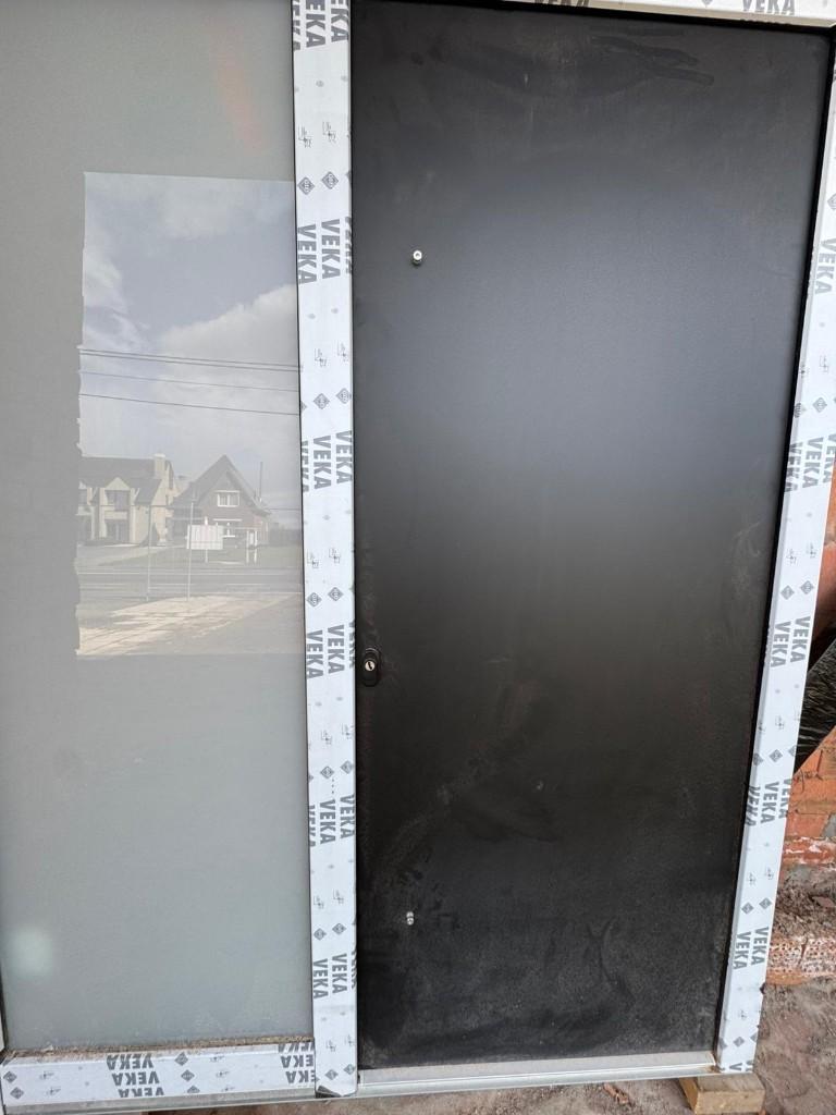 PVC VOORDEUR NIEUW, Doe-het-zelf en Bouw, Deuren en Vliegenramen, Ophalen, Nieuw, Vouwdeur, 120 cm of meer