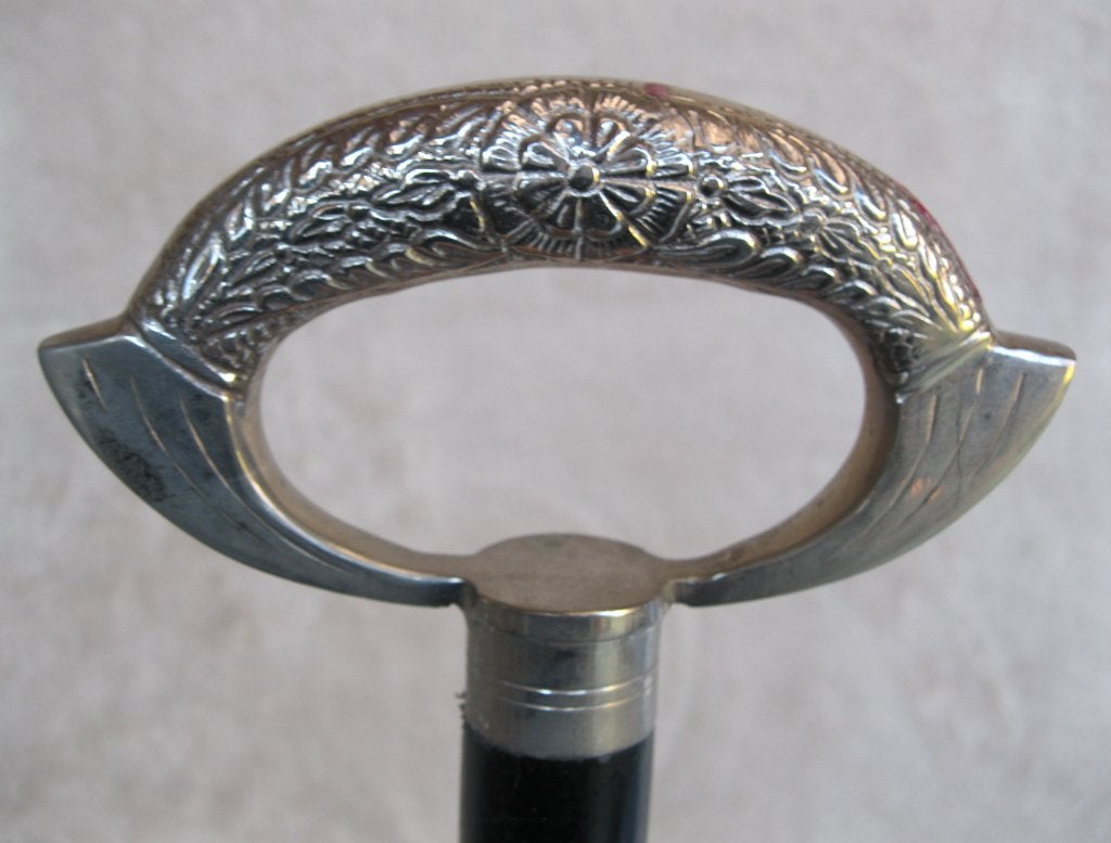 Speciale wandelstok met steungrip., Antiek en Kunst, Ophalen