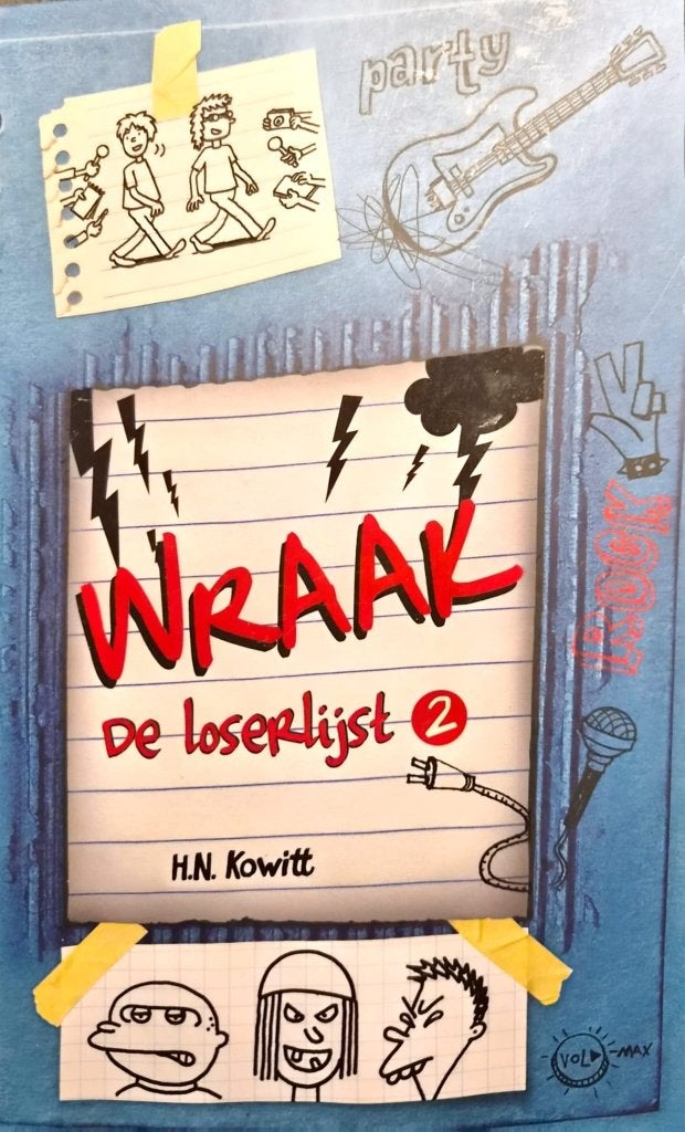 WRAAK - De Loserlijst 2, Boeken, H.N. Kowitt, Ophalen of Verzenden, Zo goed als nieuw, Fictie