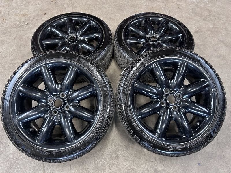 17 inch originele Crown Spoke / worst velgen + winterbanden, Pneus et Jantes, Pneus hiver, -, 205 mm