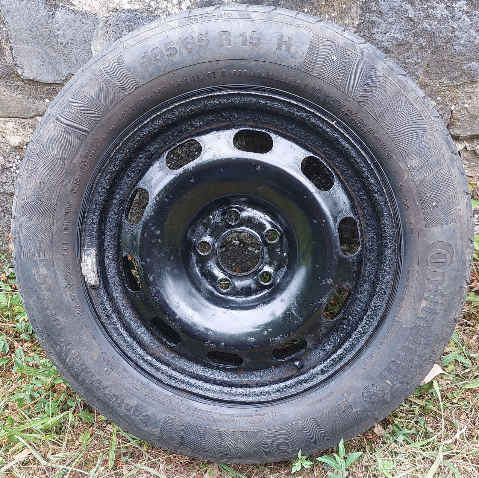 Roue d'origine VW 15" – 5x100 – 195/65 R15, Enlèvement, Utilisé, Audi