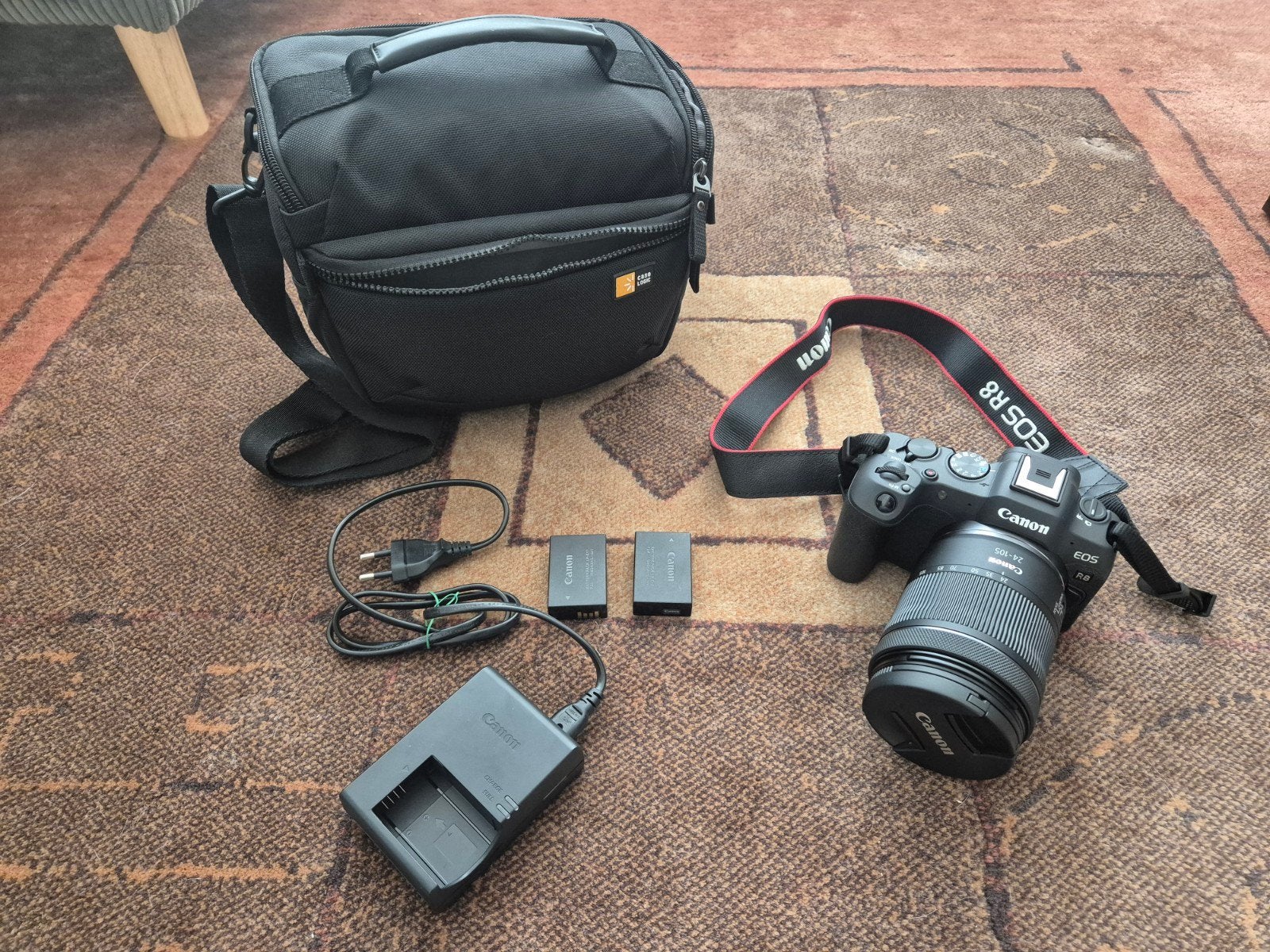 Canon EOS R8 + 3 lenzen + Godox flitser, Ophalen, Canon