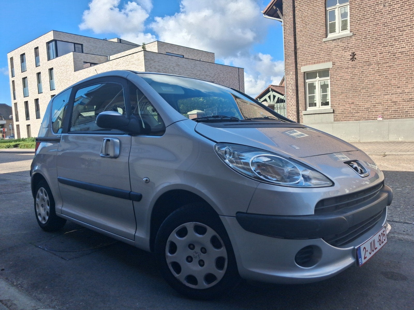 peugeot 58.000km automaat 1.4 benzine gekeurd voor verkoop, Auto's, Automaat, Stof, Particulier, Blauw