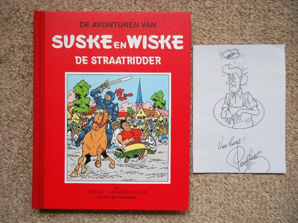 Suske en Wiske 30 Klassiek - De Straatridder + tek P. Geerts, Willy Vandersteen, Eén stripboek, Nieuw, Ophalen of Verzenden