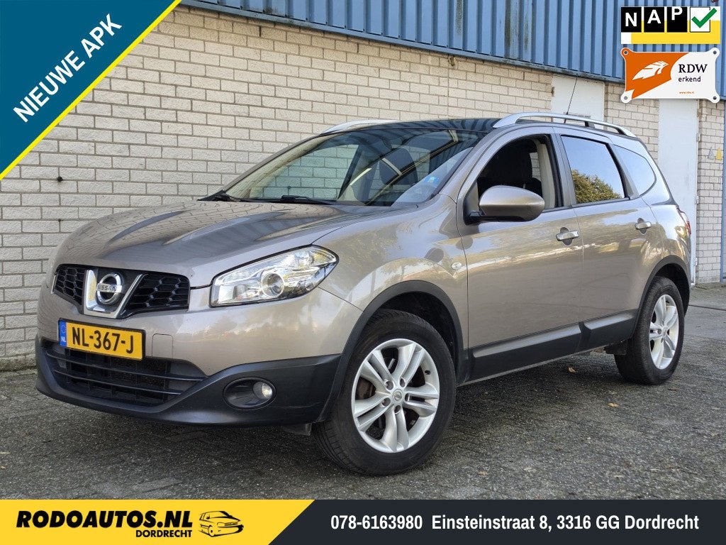 Nissan QASHQAI+2 2.0 Optima Pano/Camera/Navi ✅, Autos, Euro 5, Achat, Bluetooth, 1350 kg