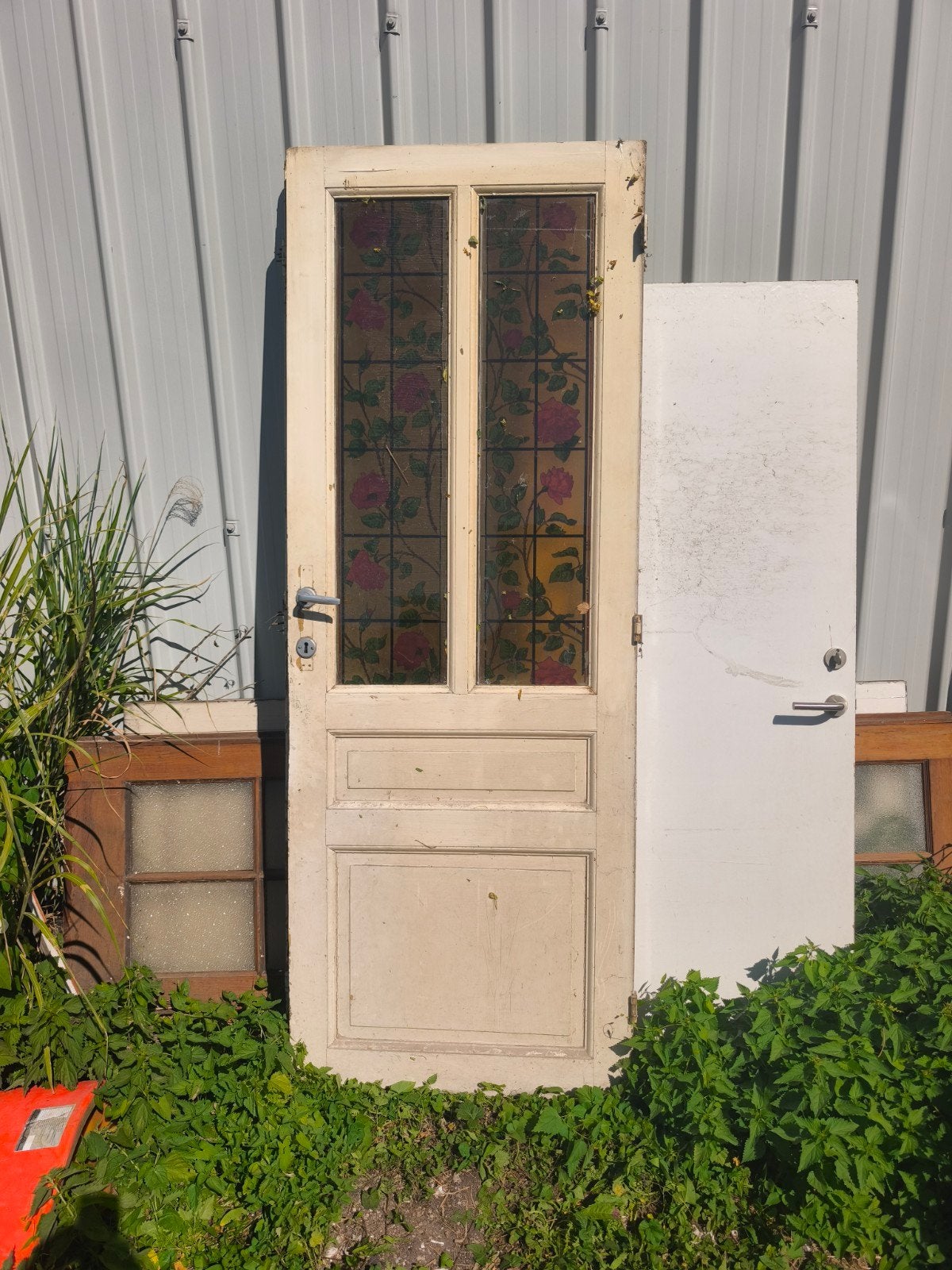 porte en bois vitrée, Enlèvement, Bois