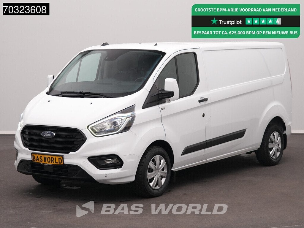Ford Transit 130pk Automaat L2H1 LED Xenon Airco Cruise Park, Automaat, Stof, Euro 6, 4 cilinders