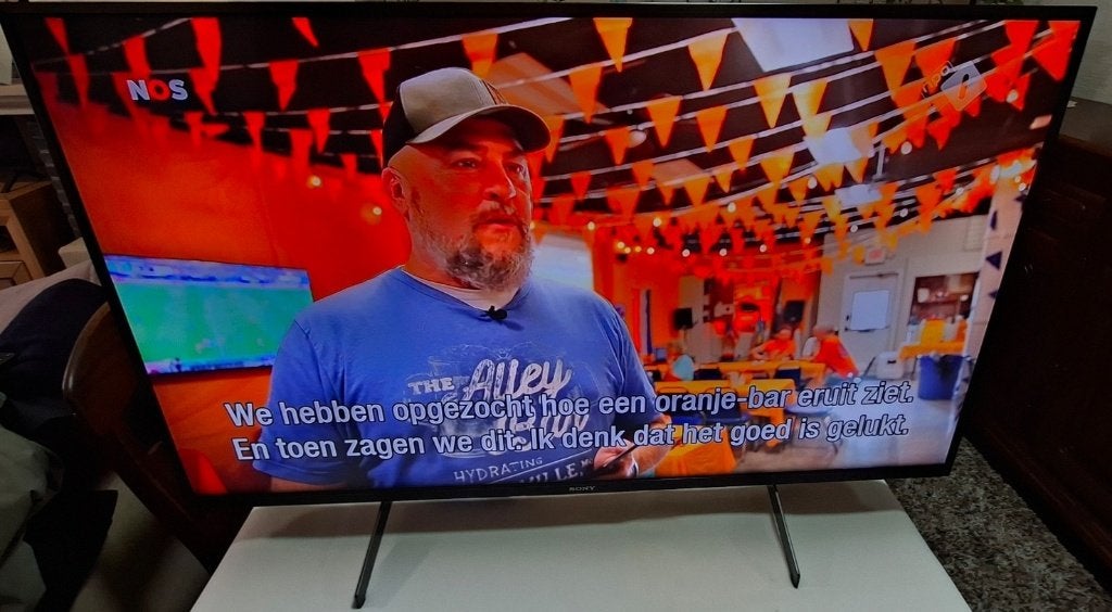 Sony KD-43XH8599 i43 inch 4K Ultra HD led-televisie, Audio, Tv en Foto, Televisies, Ophalen, LED, Zo goed als nieuw, 100 Hz