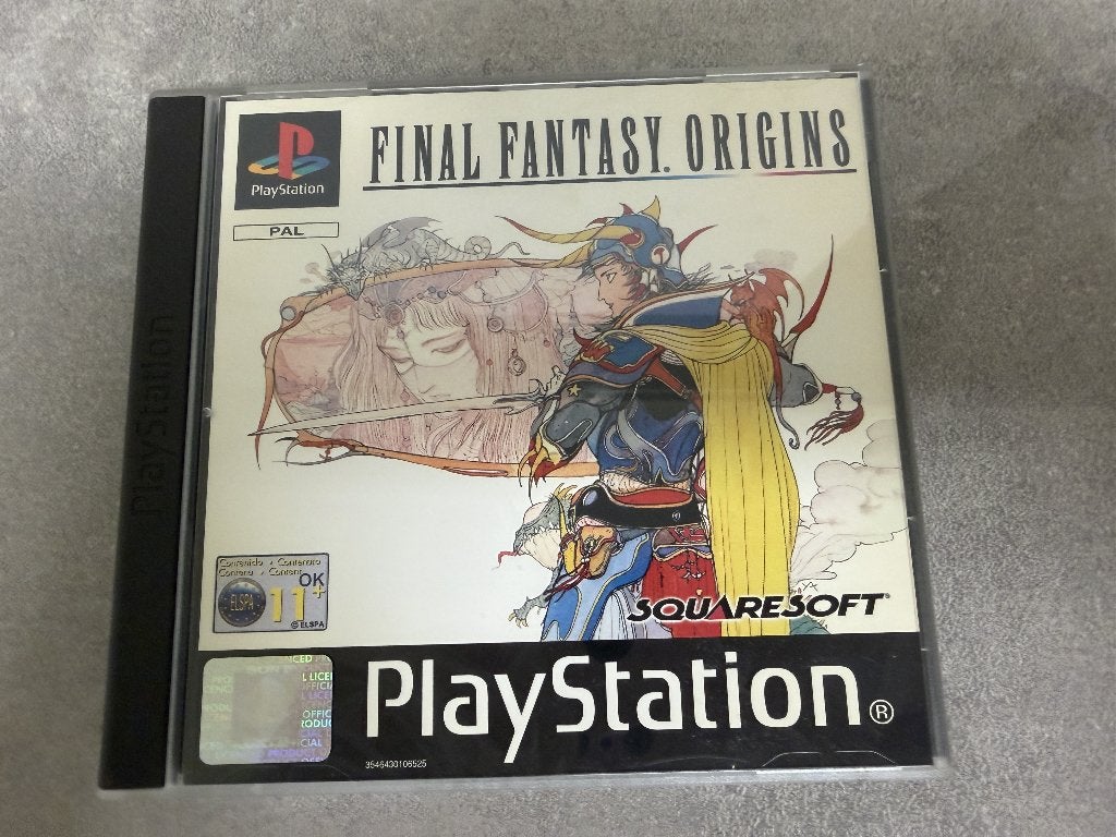 Jeu PS1 de Final Fantasy Origins (PAL, 2 disques), 1 joueur, Jeu de rôle (Role Playing Game), À partir de 12 ans, Utilisé
