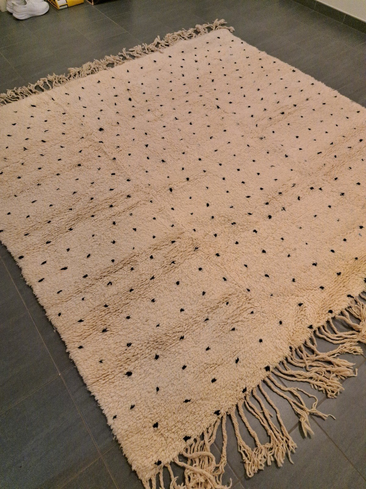 Handgeweven Berber  tapijt wol op wol, 209 x209 cm, Ophalen, Wol