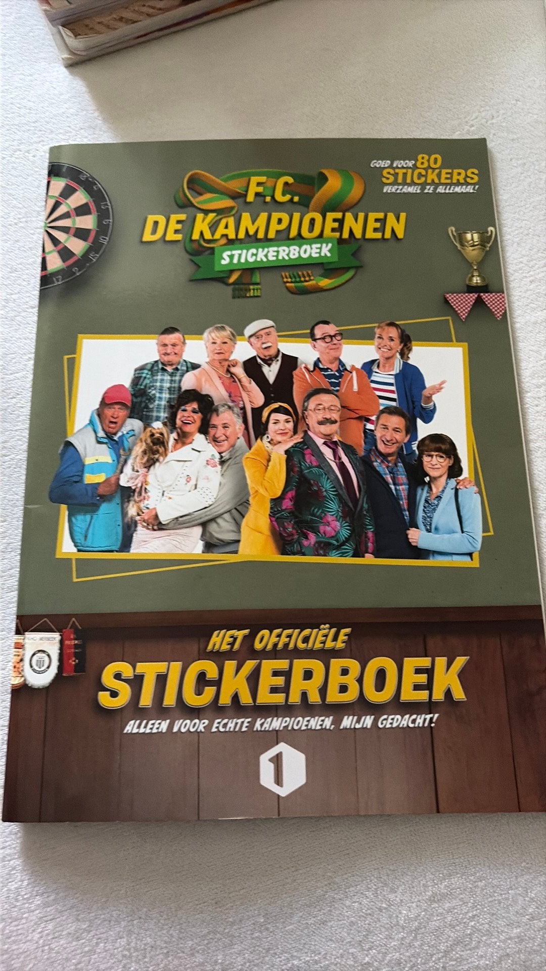 Stickerboek - FC De Kampioenen, Ophalen, Gebruikt, Overige typen