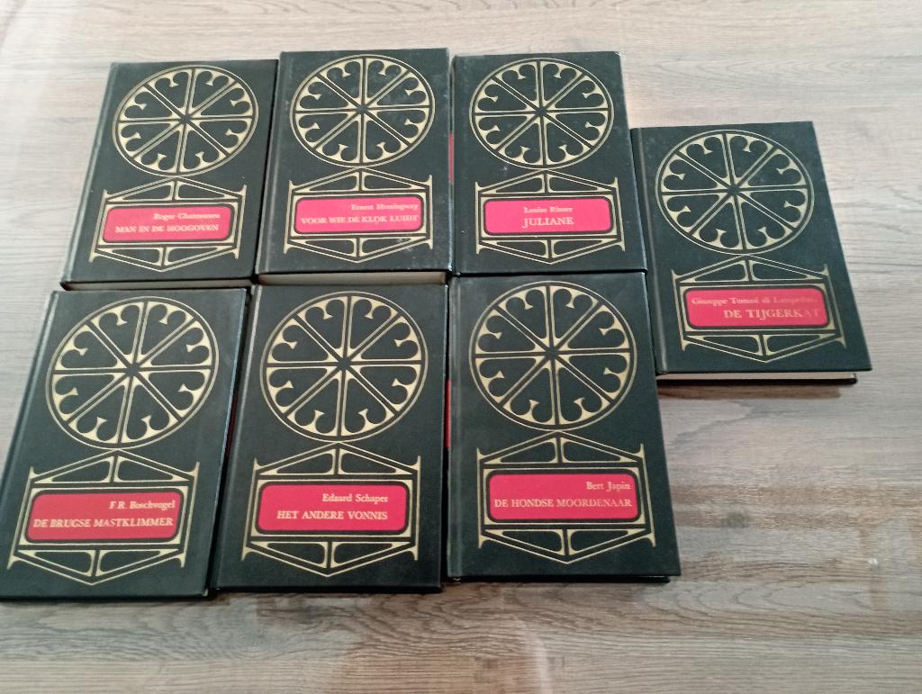 7 boeken uit de reynaert romanreeks, Boeken, Ophalen, Zo goed als nieuw