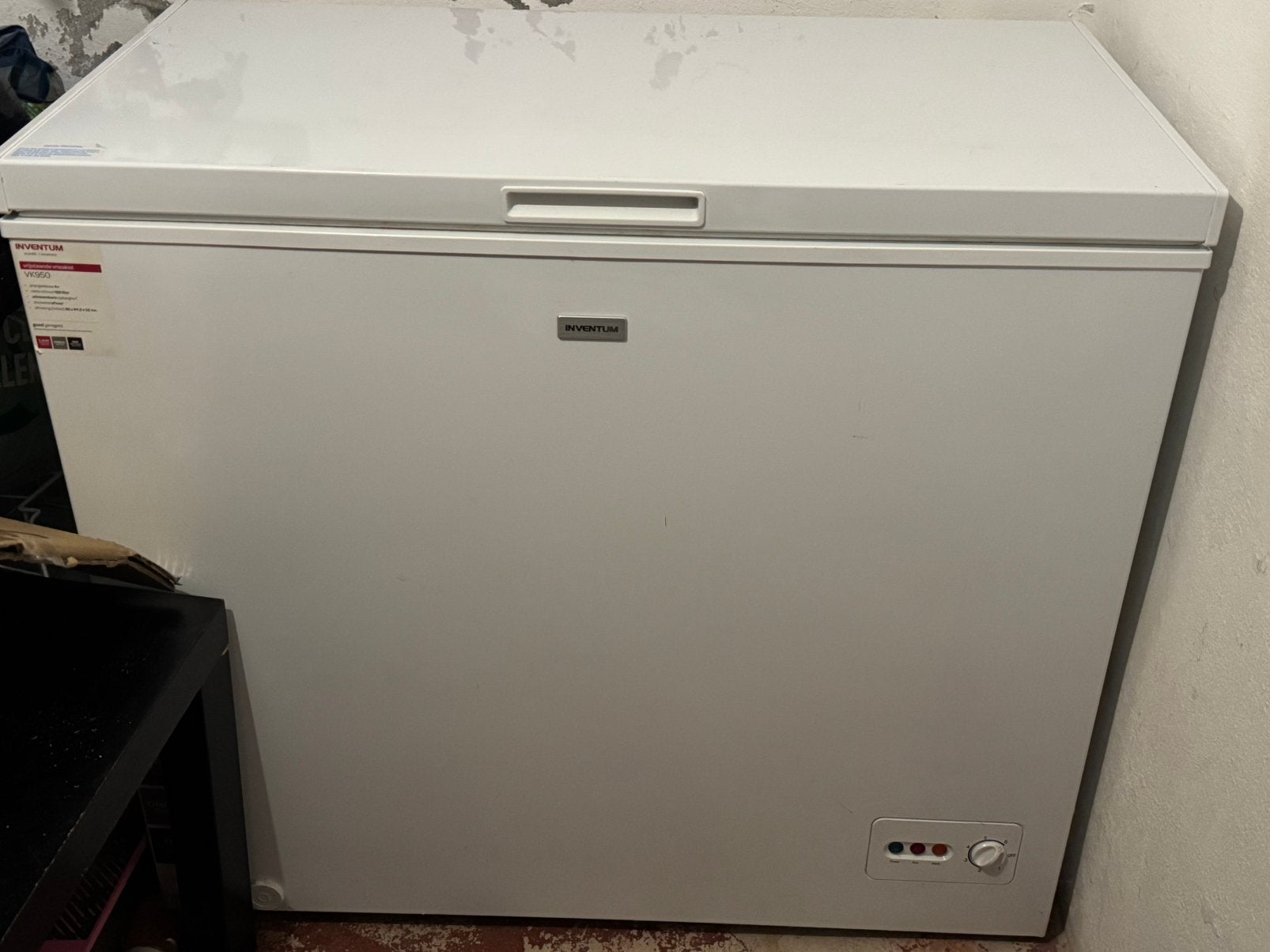 Inventum vrieskist vk950, Ophalen, Zo goed als nieuw, Vrieskist