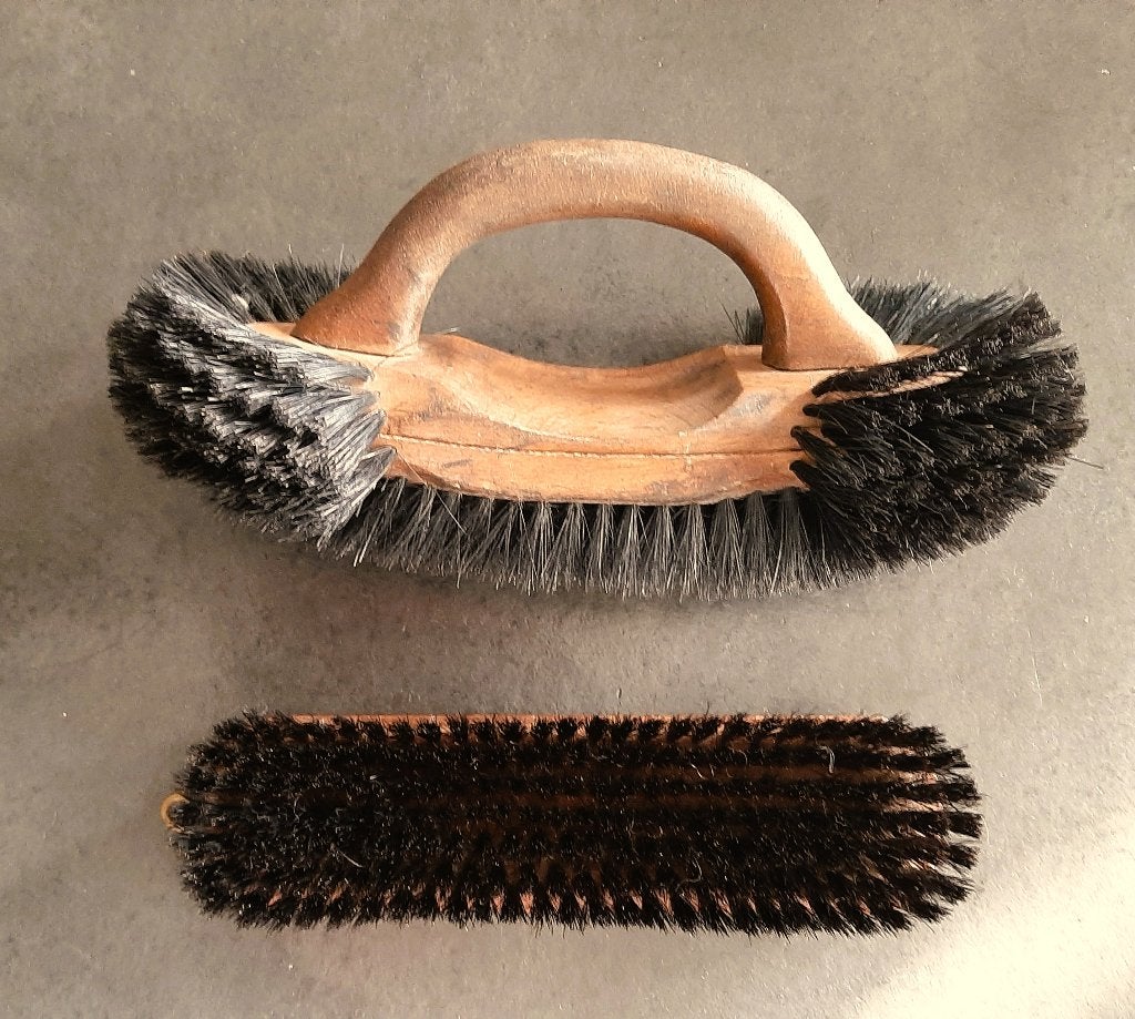 Te koop: Set antieke, schoen- en kleding borstels jaren 20., Ophalen of Verzenden