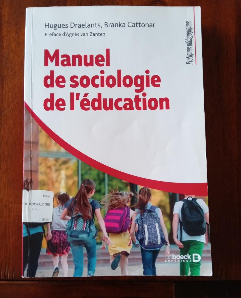 Handboek over onderwijssociologie, Boeken, Ophalen, Zo goed als nieuw, Hoger Onderwijs, De Boeck