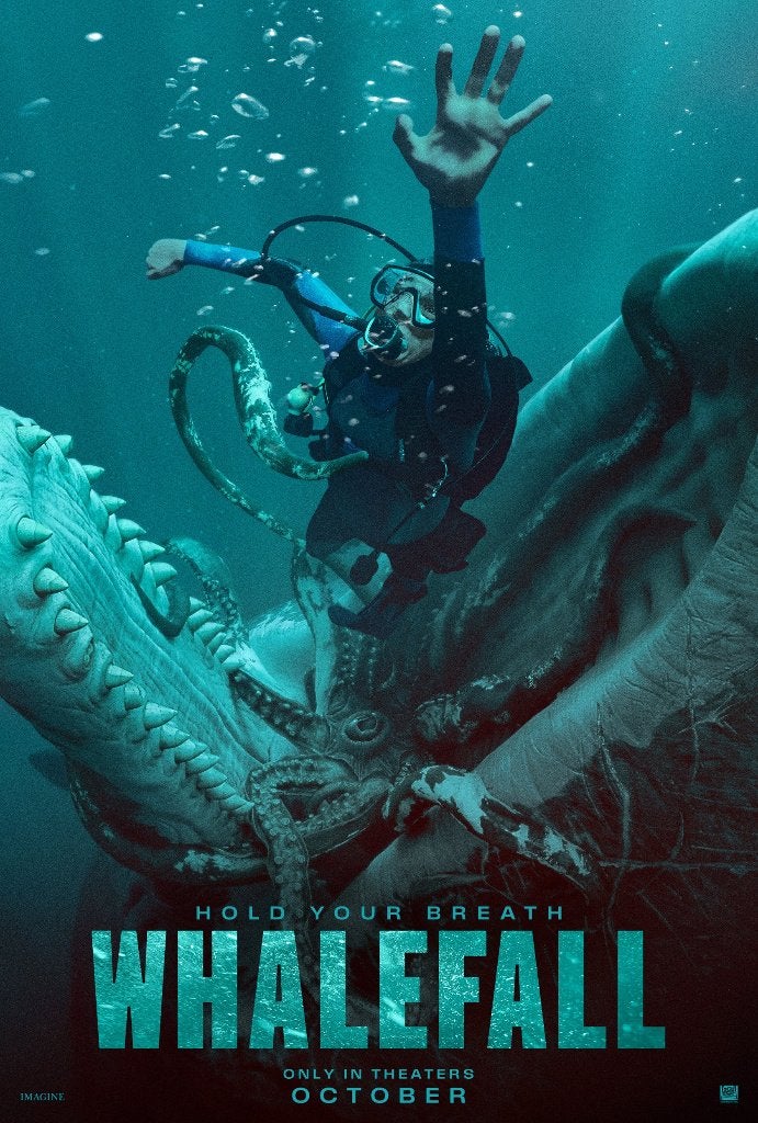 Originele filmposter Whalefall (2026), Verzamelen, Ophalen of Verzenden, Zo goed als nieuw, Film en Tv