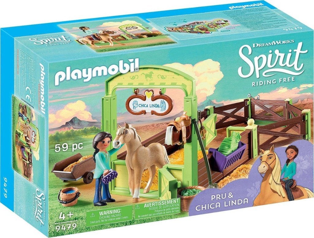 playmobil enclos Chica Linda 9479, Enlèvement ou Envoi, Kit complet, Utilisé, Autres types