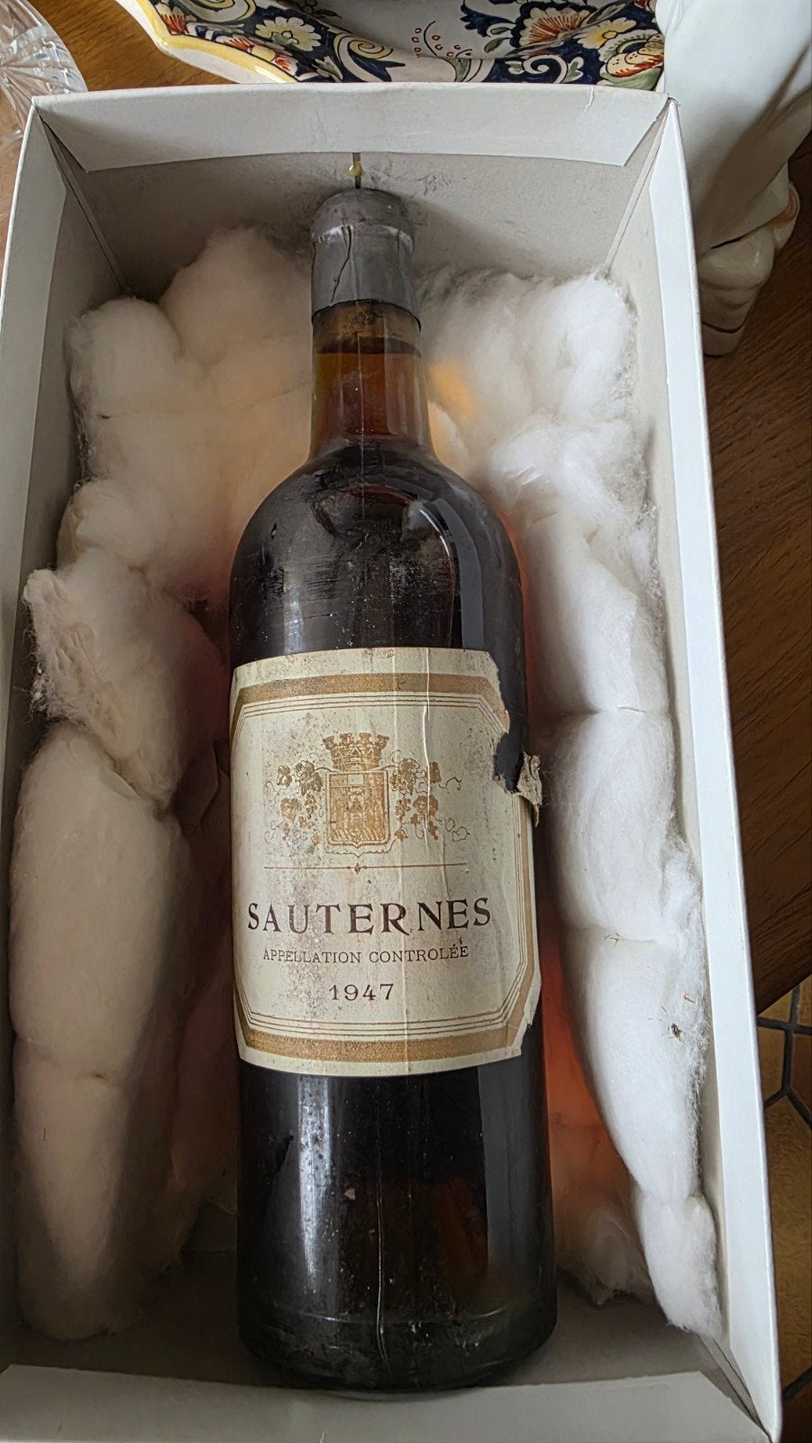 Sauternes 1947, Ophalen of Verzenden