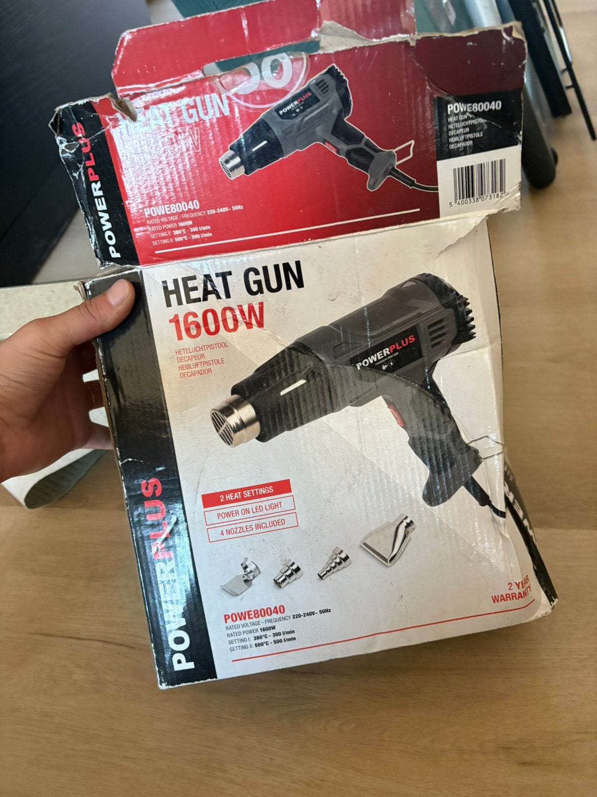 Hetelucht pistool, Doe-het-zelf en Bouw, Ophalen, Gebruikt