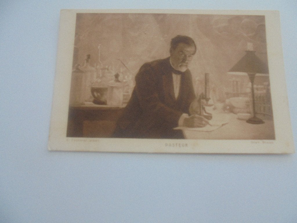 louis pasteur- scheikundige, Verzenden, 1920 tot 1940, Ongelopen, Sterren en Beroemdheden