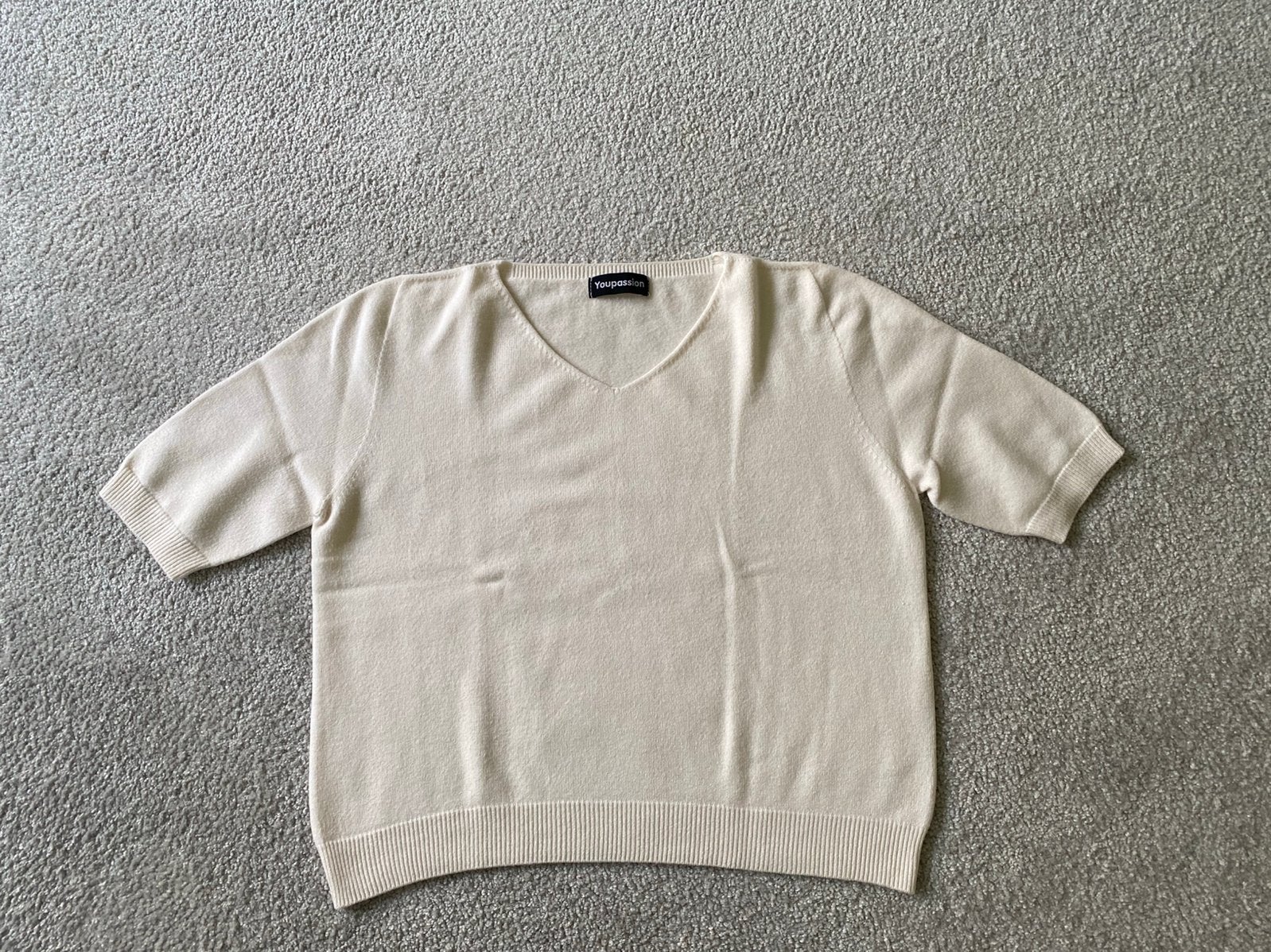 Ecru truitje Youpassion taille unique, Ophalen of Verzenden, Zo goed als nieuw, Overige kleuren