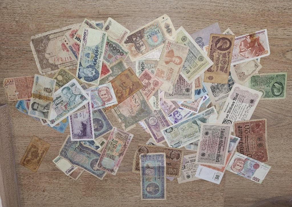 Lot bankbiljetten, Ophalen of Verzenden, Bankbiljetten