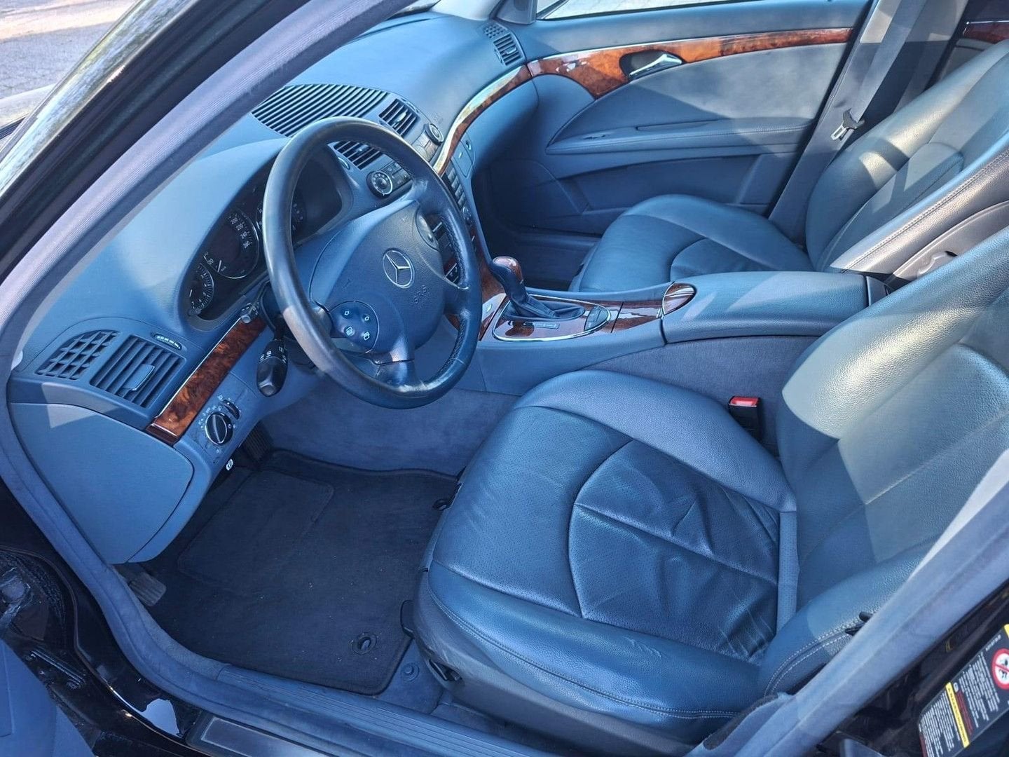 Mercedes-Benz E 200 CDI Avantgarde limousine | €4950,- MARGE, Auto's, Mercedes-Benz, Automaat, Zwart, Bedrijf, Te koop