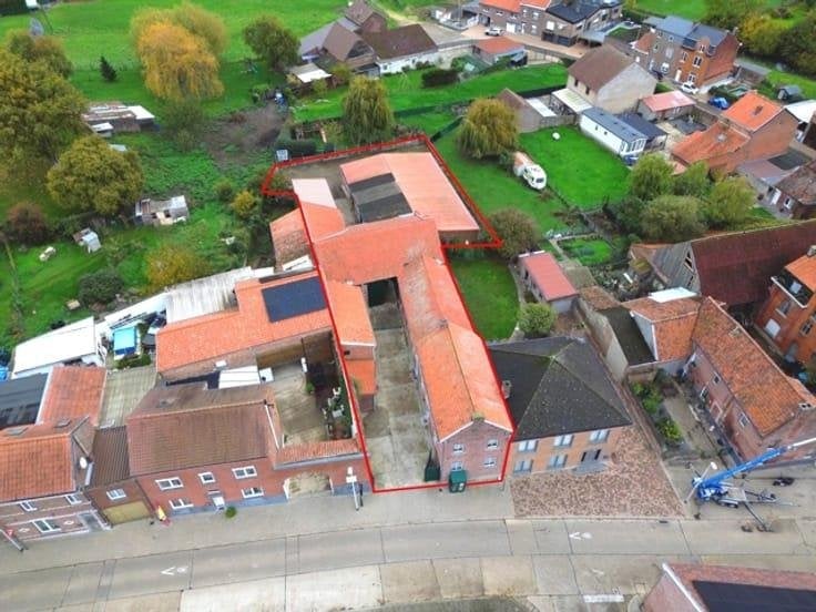 Maison à vendre avec rangement/cabanon, Immo, Habitation avec espace professionnel, 1000 à 1500 m², Province de Limbourg, 875 kWh/m²/an