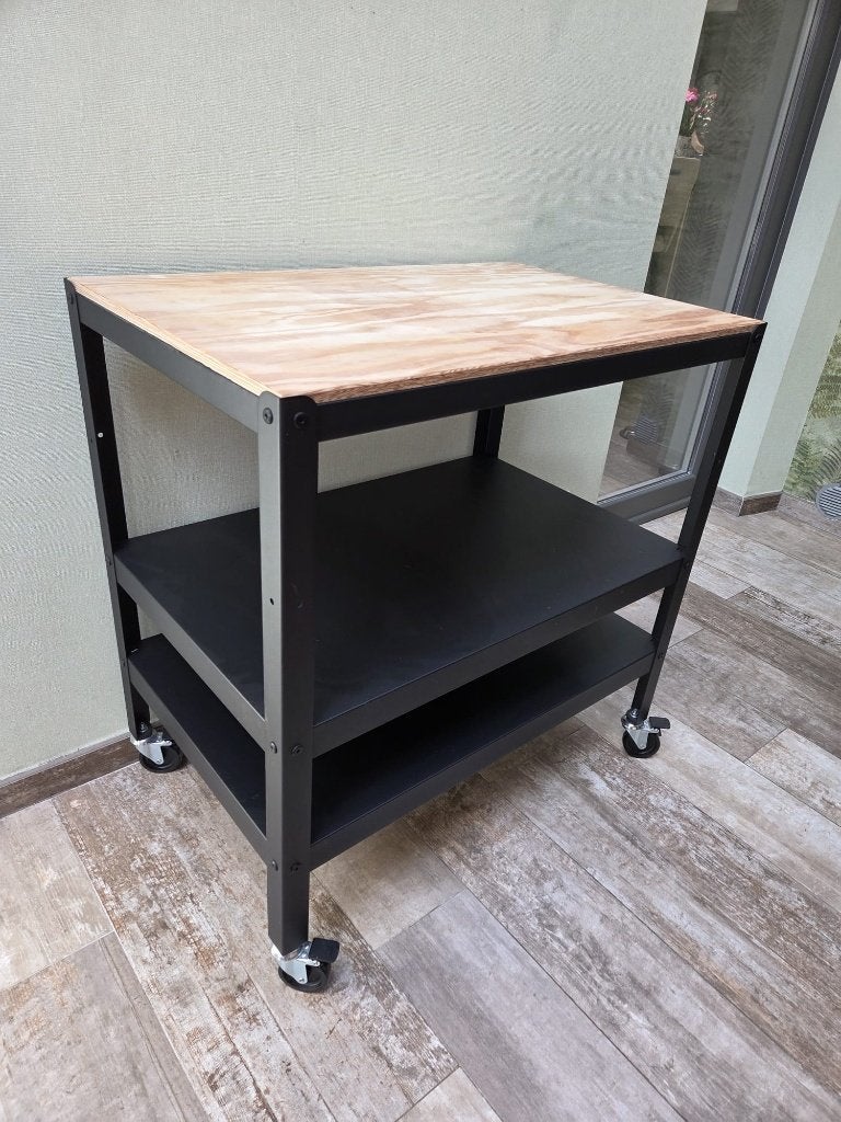 IKEA BROR roltafel, Ophalen, Zo goed als nieuw