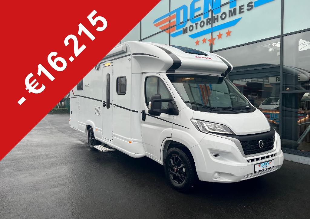 DETHLEFFS TREND T 7057 DBL 2024 Direct leverbaar, Caravans en Kamperen, Mobilhomes, Fiat, 7 tot 8 meter, Bedrijf, Diesel