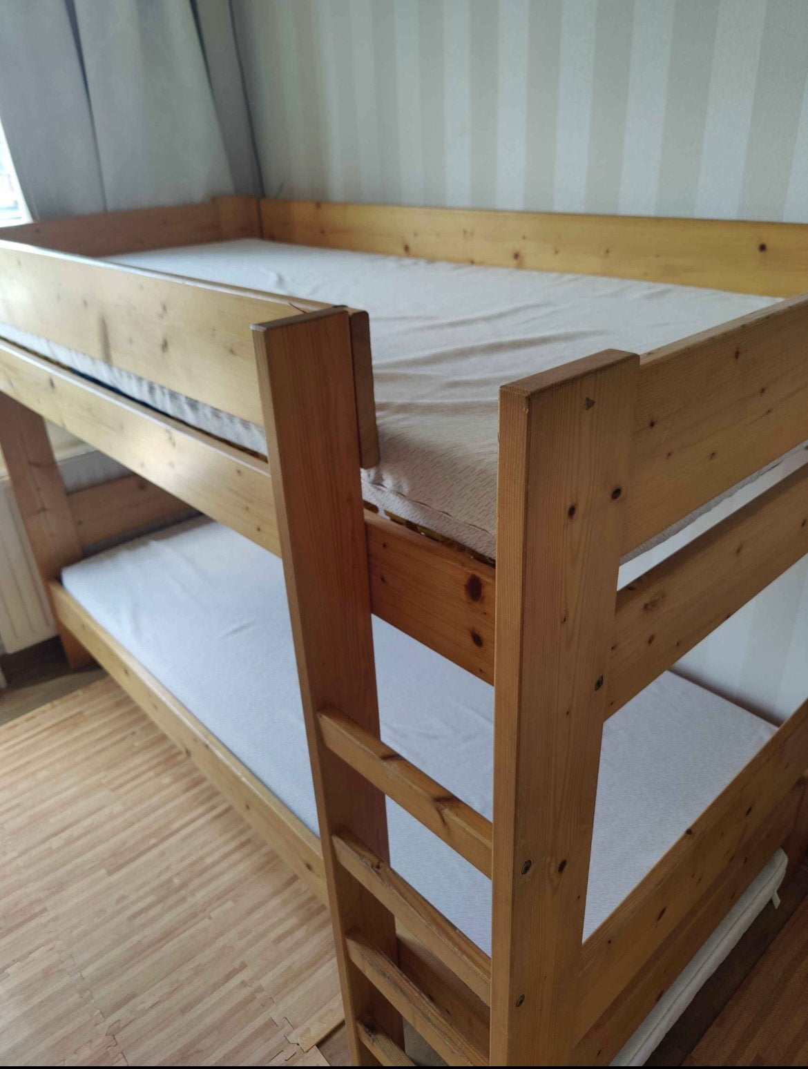 Massief houten stapelbed, Enlèvement, Utilisé, Lits superposés