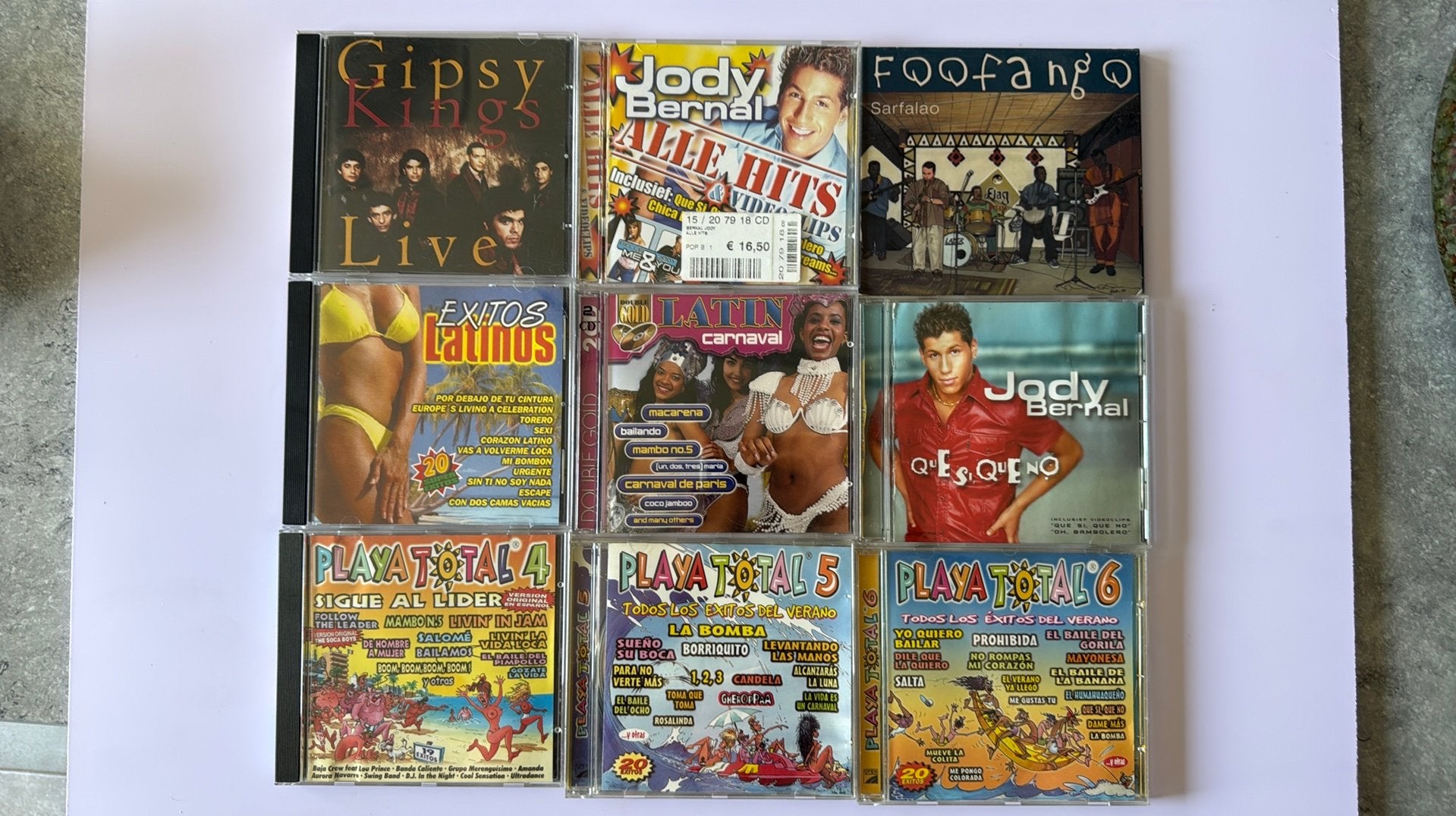 LATIN & SUMMER PARTY – BUNDEL 18 CD’s, Cd's en Dvd's, Cd's | Latin en Salsa, Ophalen of Verzenden, Latin