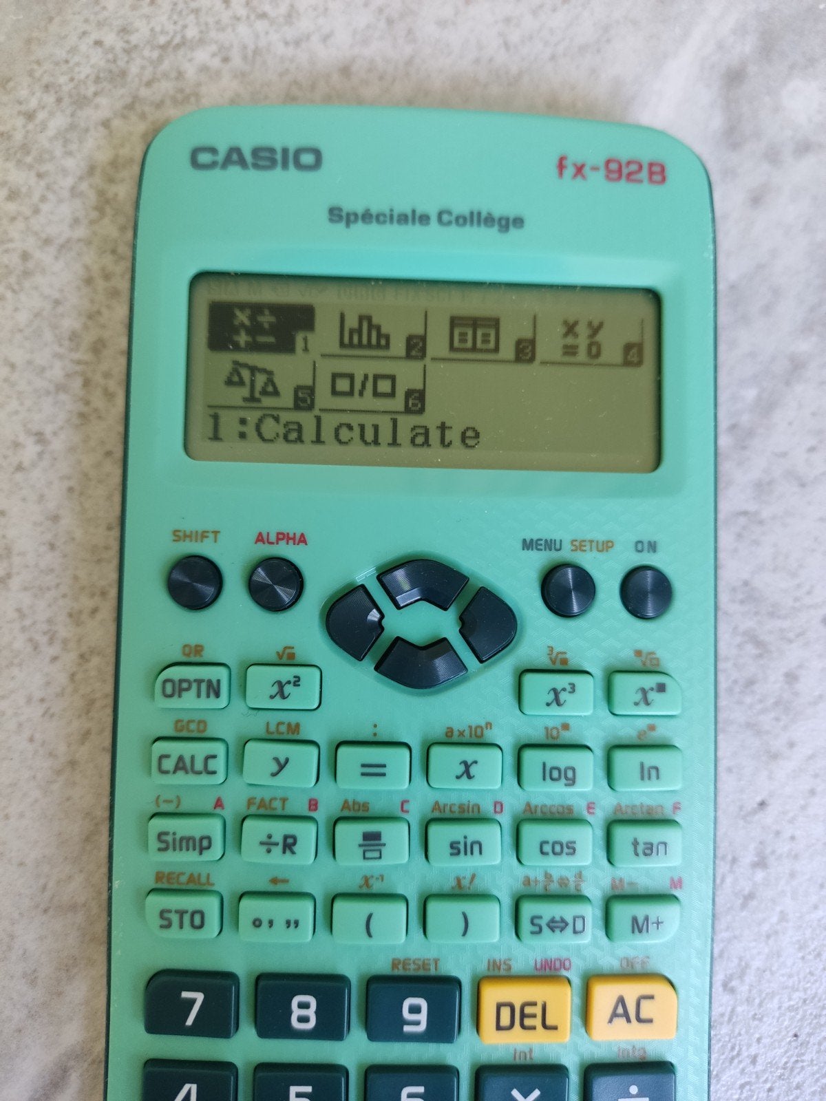 Casio rekenmachine, Ophalen of Verzenden