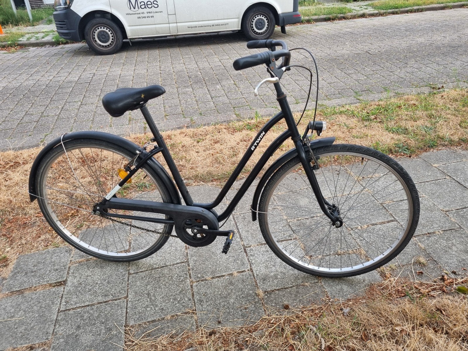 dames fiets, Verzenden