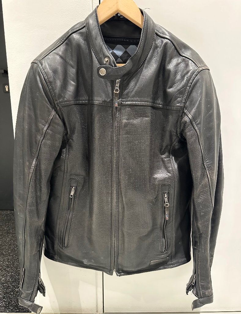 Veste moto cuir Ixon taille M, Motos, Seconde main, Manteau | cuir, Enlèvement, Ixon