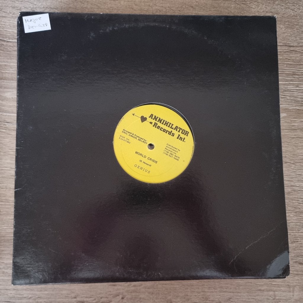 12" Major Danger, Jack-A-Diamond, Genius – Gulf Warrior, Enlèvement ou Envoi, Utilisé, 12 pouces, Reggae et Ska