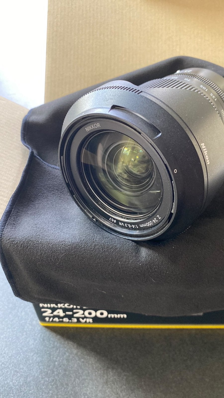 Nikon Z 24-200, Ophalen, Zo goed als nieuw, Nikon, Autofocus