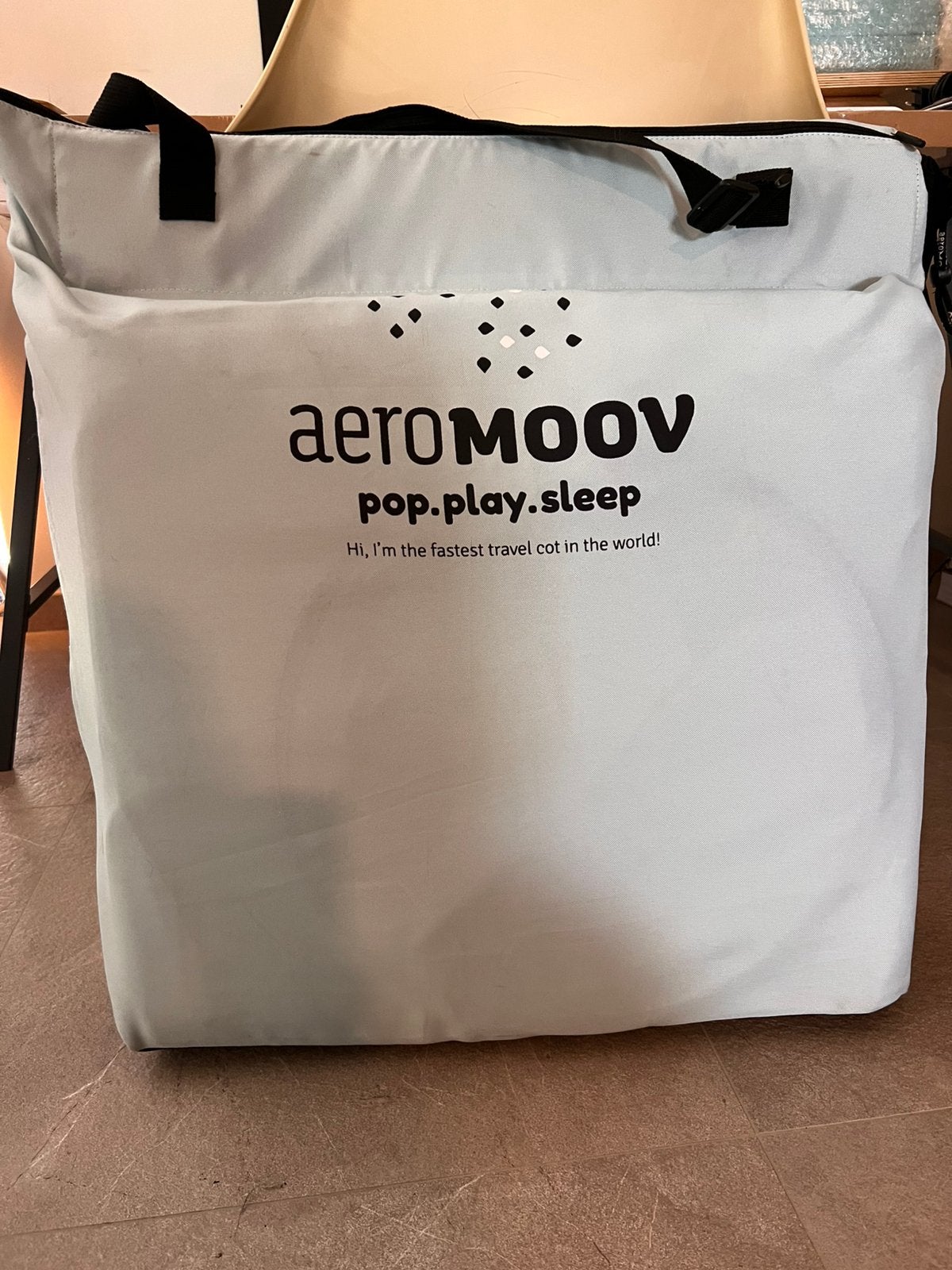 Aeromoov reisbedje met toebehoren, Ophalen, Gebruikt