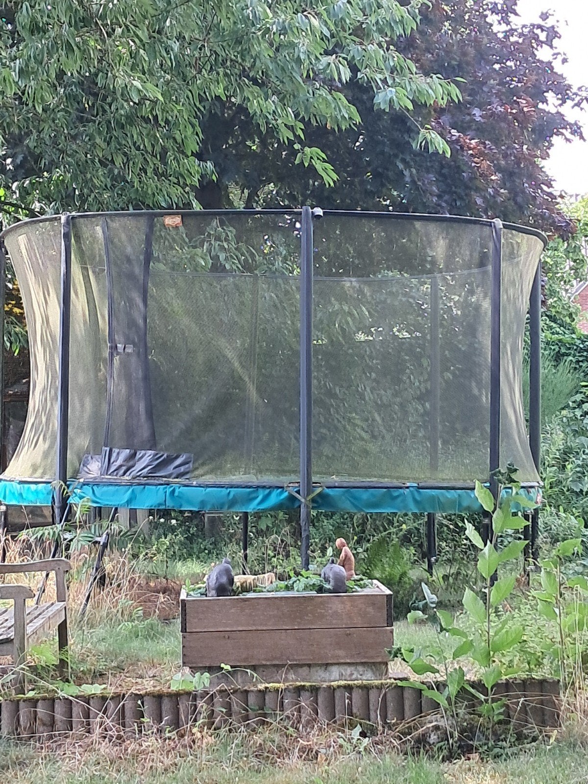 Trampoline BERG, groot model, Ophalen, Gebruikt