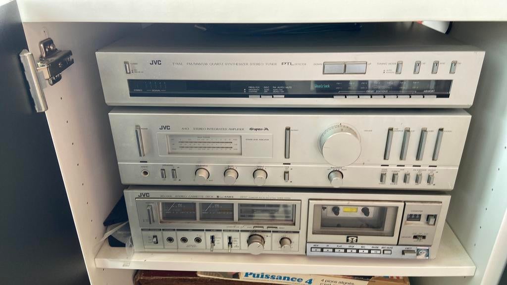 Chaîne hi-fi JVC vintage, Ophalen