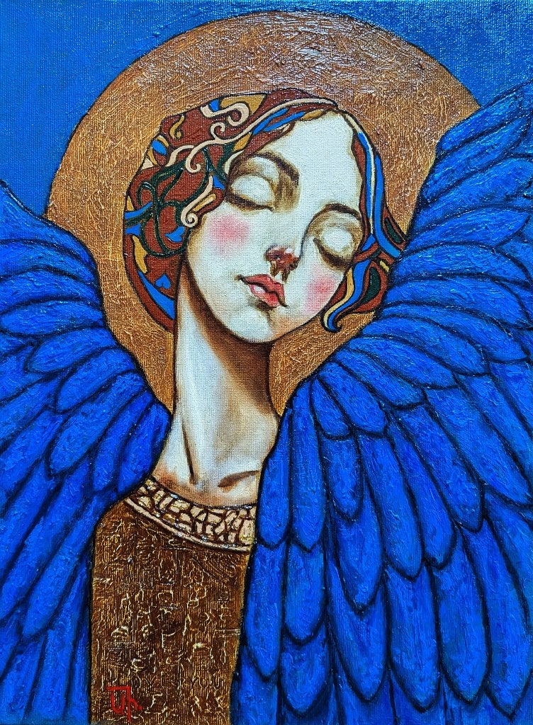 "Engel"  Schilderij, Verzenden