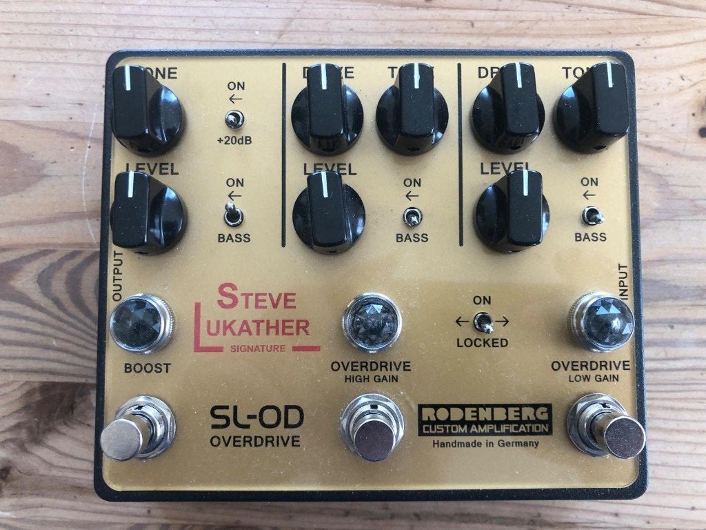 Rodenberg SL-OD Steve Lukather Overdrive, Ophalen of Verzenden, Zo goed als nieuw