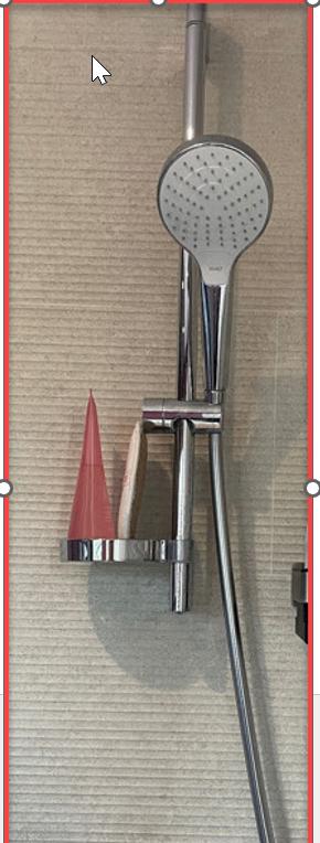 Grohe Vitalio douche set in goede staat, Ophalen, Gebruikt, Chroom, Douche